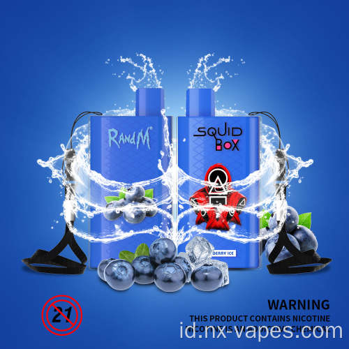 Randm Squid Box Disposable Vape Pod Device Grosir